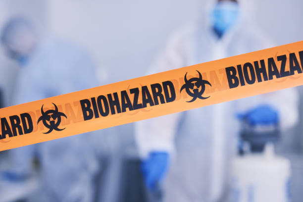 Professional Biohazard technician working in Hereford, TX